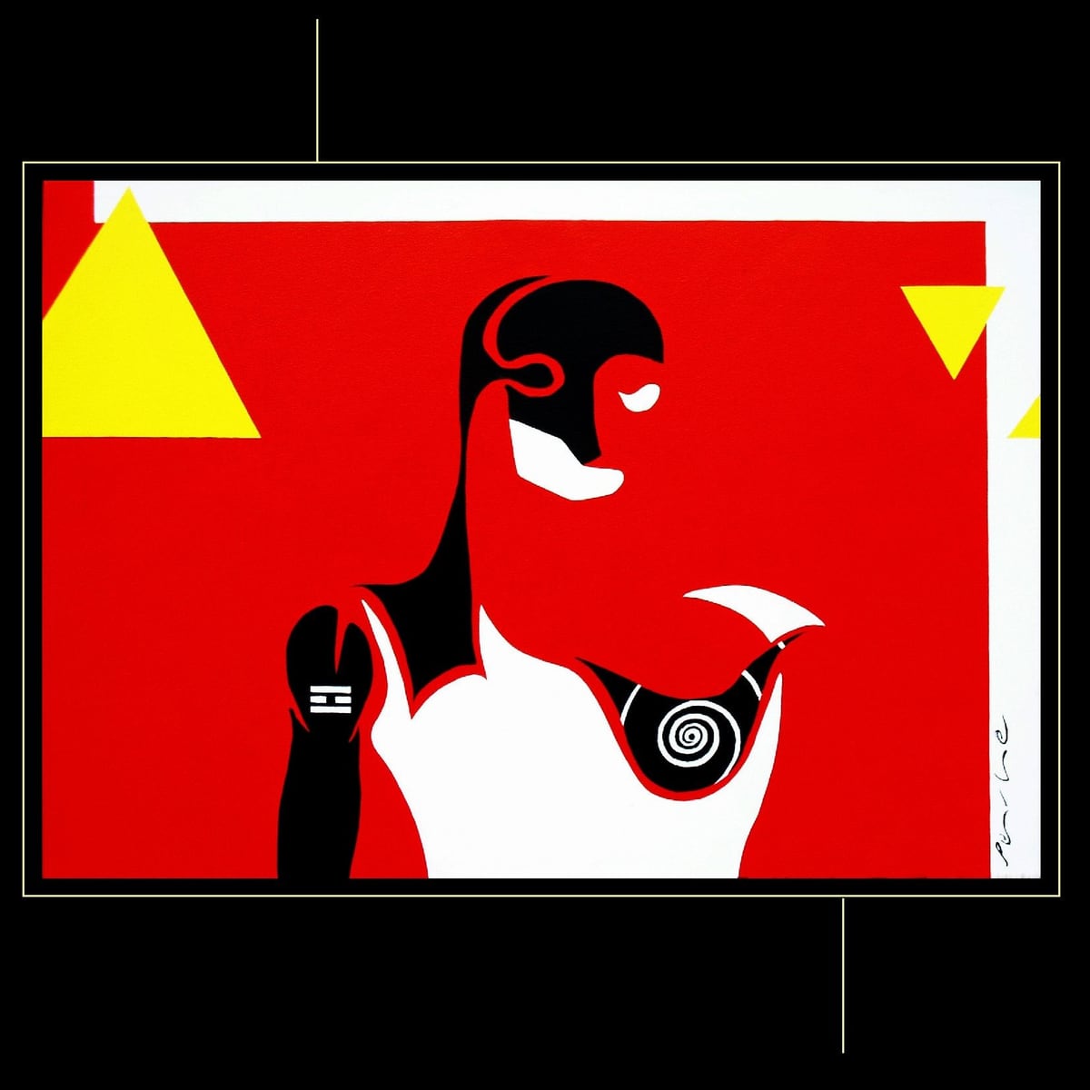 Machismo femenino, pintura de Peniche
